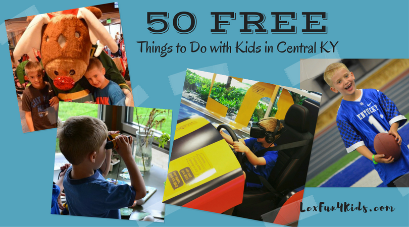 50 Free Fun Things To Do With Kids In Central Ky Lexfun4kids