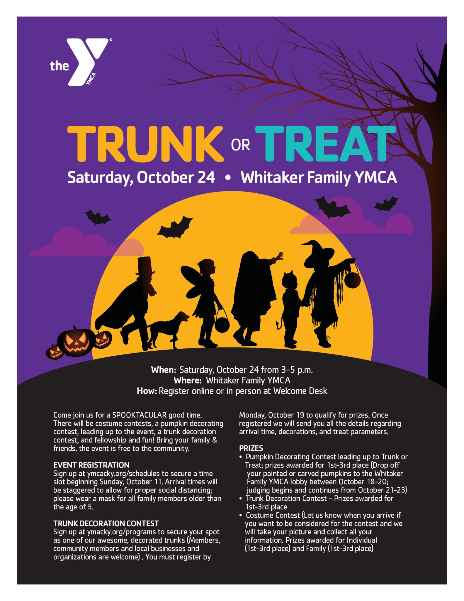 Duneland Ymca Trunk Or Treat 2024 Registration Wylma Pearline