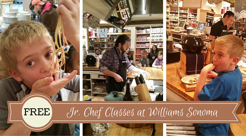 Williams Sonoma Junior Chef Classes LexFun4Kids