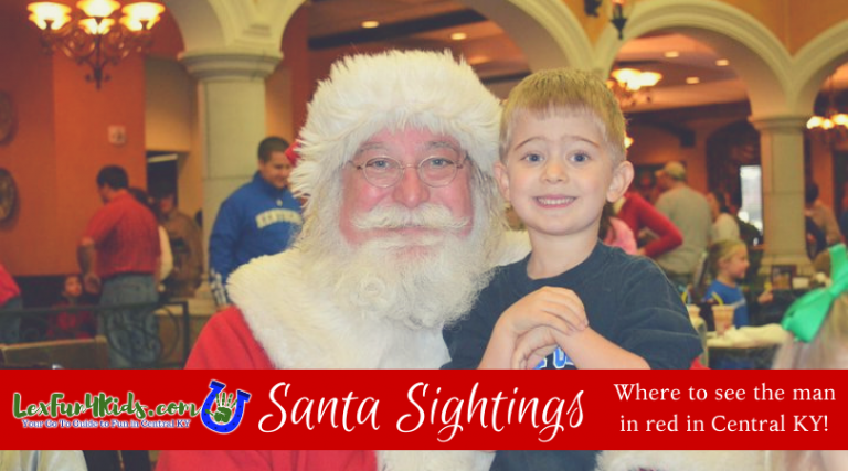 visit santa lexington ky