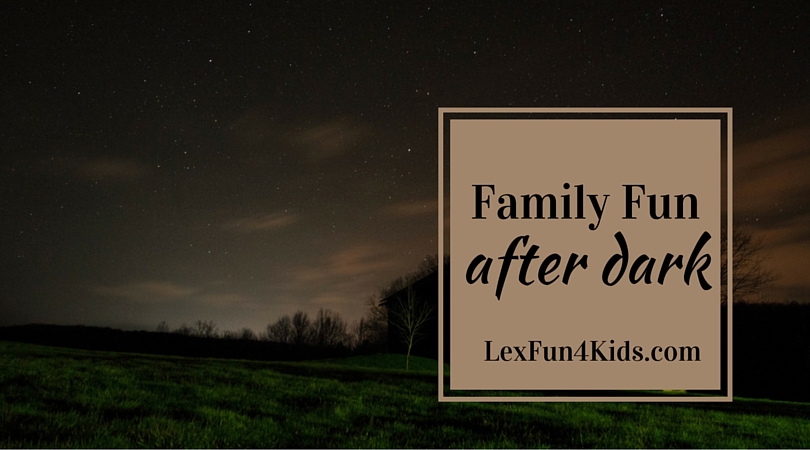Family fun after dark graphic