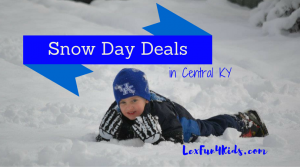 Snow Day Deals 2018-2019