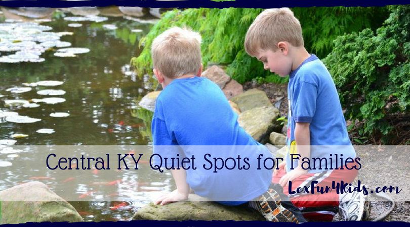 Quiet spots in Central KY Graphic