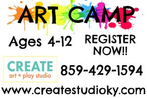 Camp Creativity at Create Art + Play - Summer Camps 2018