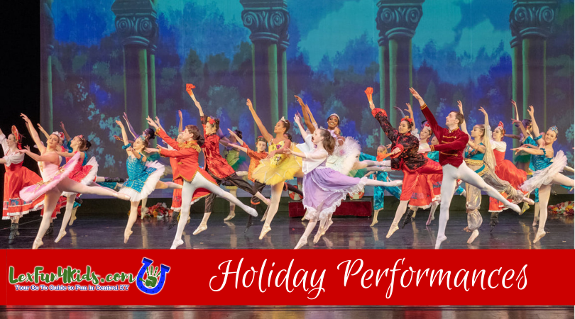 Holiday performances graphic