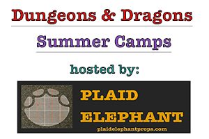Dungeons and Dragons Summer Camps 2019