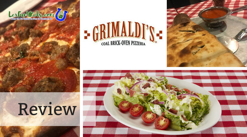 Grimaldi's deals pizza menu