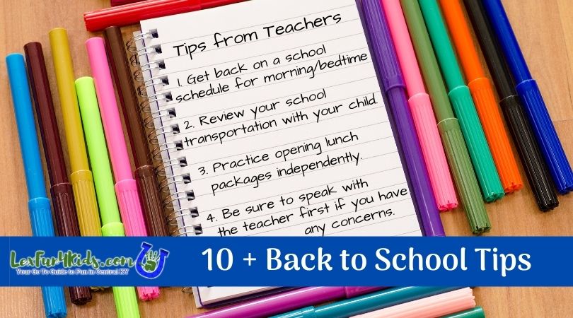 Back-to-School Tips for Families 