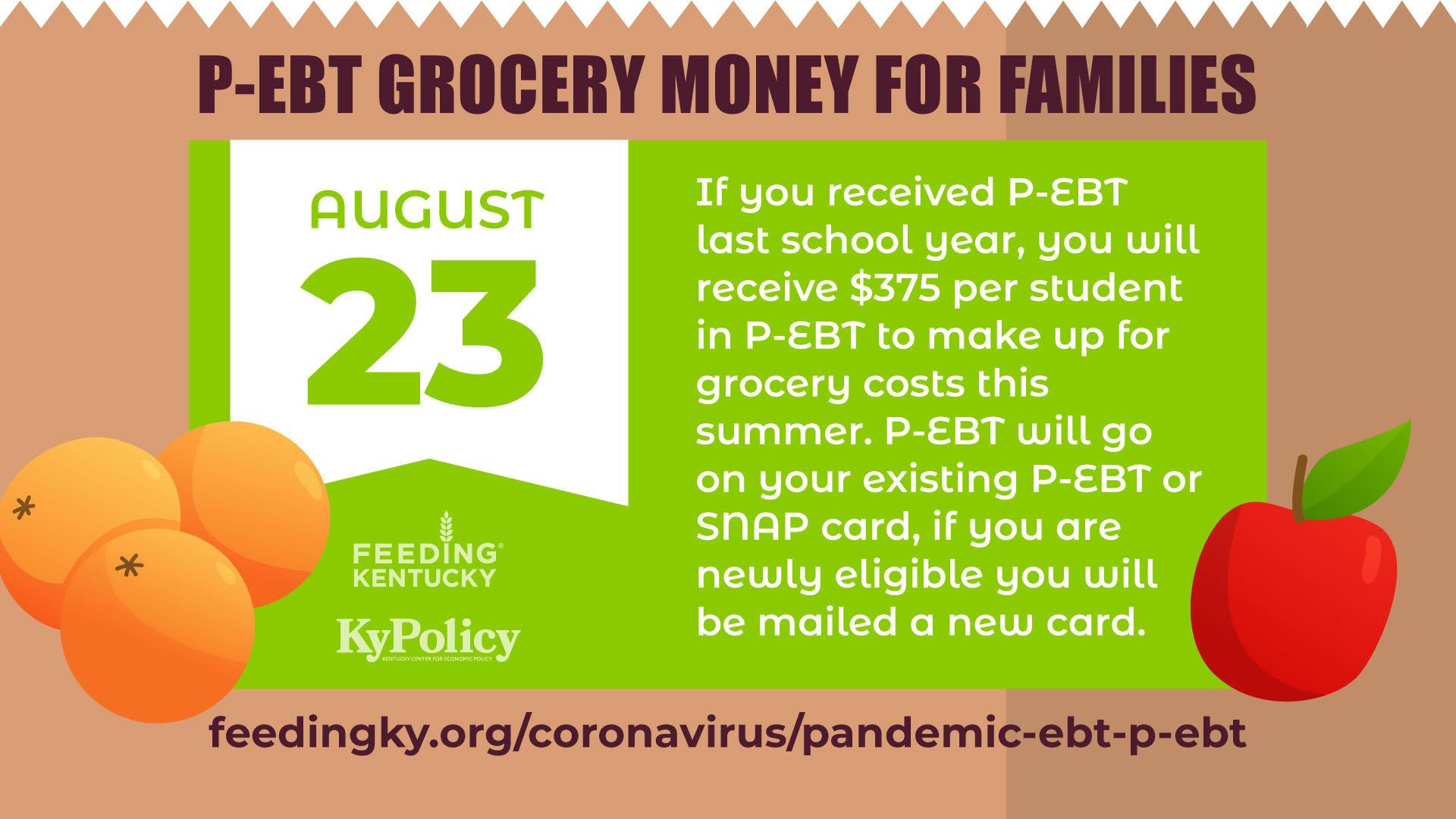 Pandemic Food Relief P EBT Extended LexFun4Kids