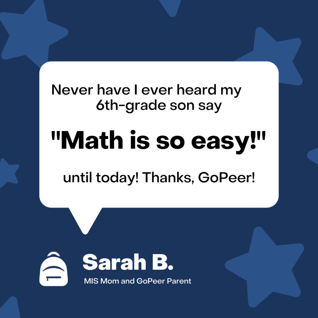 GoPeer Math Quote