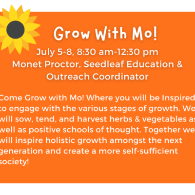 Camp Carnegie: Grow with Mo!