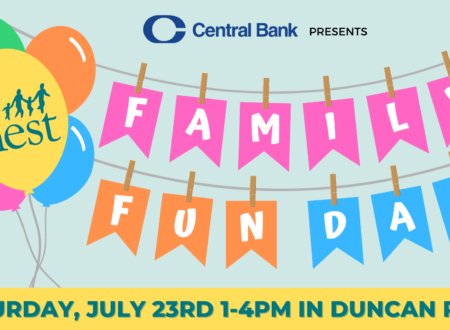 the Nest Family Fun Day Graphic