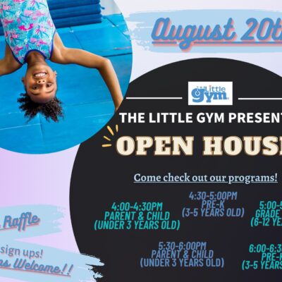 The Little Gym Open House (See details for times for each age group)
