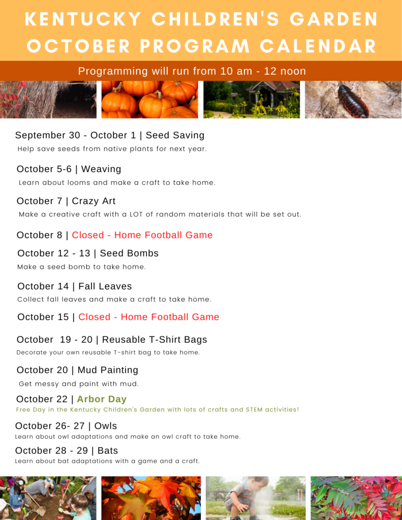 October 22 KCG Calendar