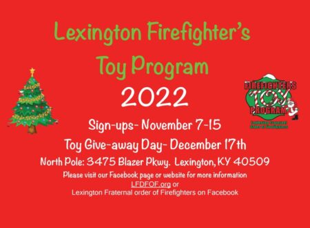Lexington Fire Fighter's Toy Program 22 Graphic