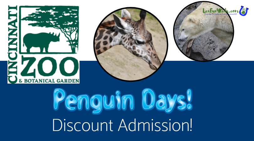 Half Price Cincinnati Zoo Days 2022 