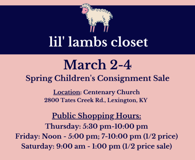 Lil Lambs Closet Detailed Infographic 23 Spring