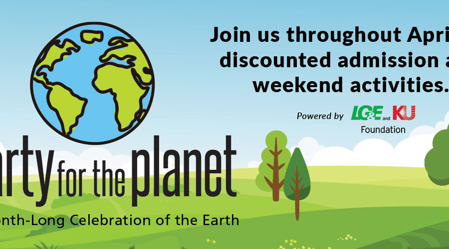 party for the planet Louisville Zoo graphic