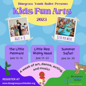 Bluegrass Youth Ballet Summer Camps 23