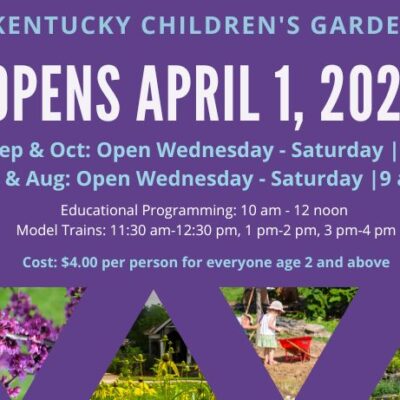 Kentucky Children's Garden Opens for the Season