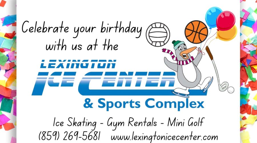 Lexington Ice Center Birthday Party Image