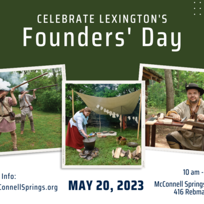 Founder's Day at McConnell Springs