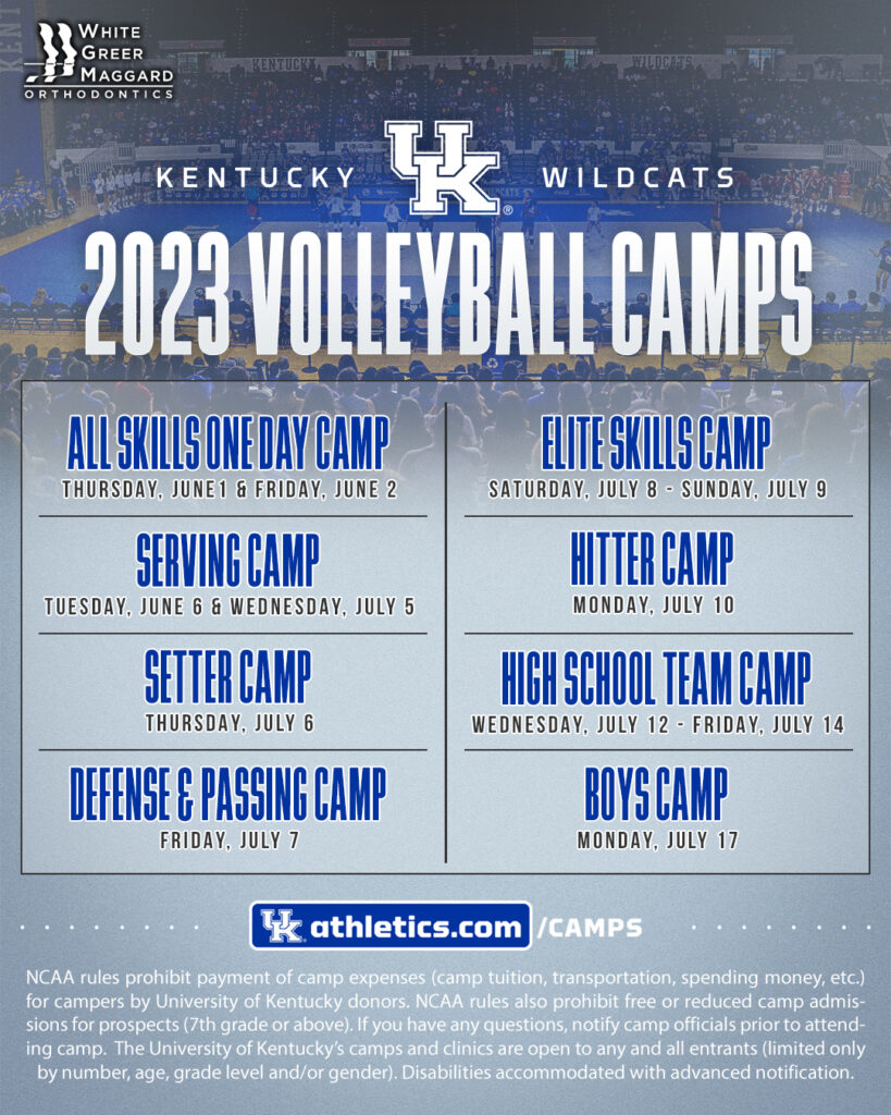 University of Kentucky Volleyball Summer Camps LexFun4Kids