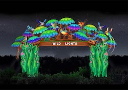 Wild Lights at the Louisville Zoo (extended through June 4)