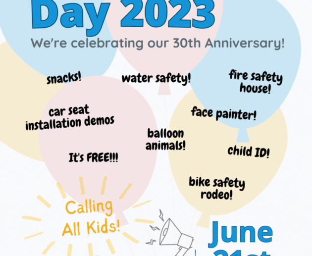 Safe Kids Day 2023 Flyer