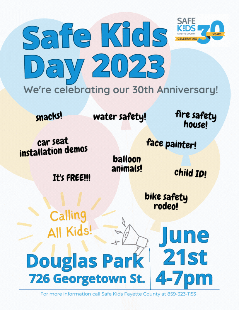 Safe Kids Day LexFun4Kids