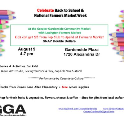 Greater Gardenside Back to School Festival