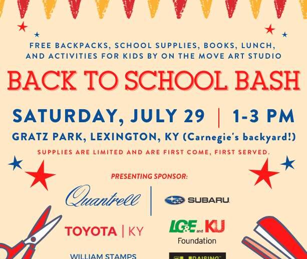 2023 Back to School Bash Carnegie