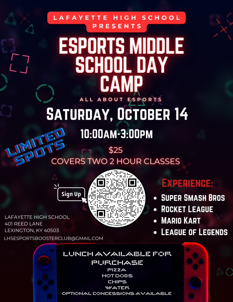 eSports open house 101423