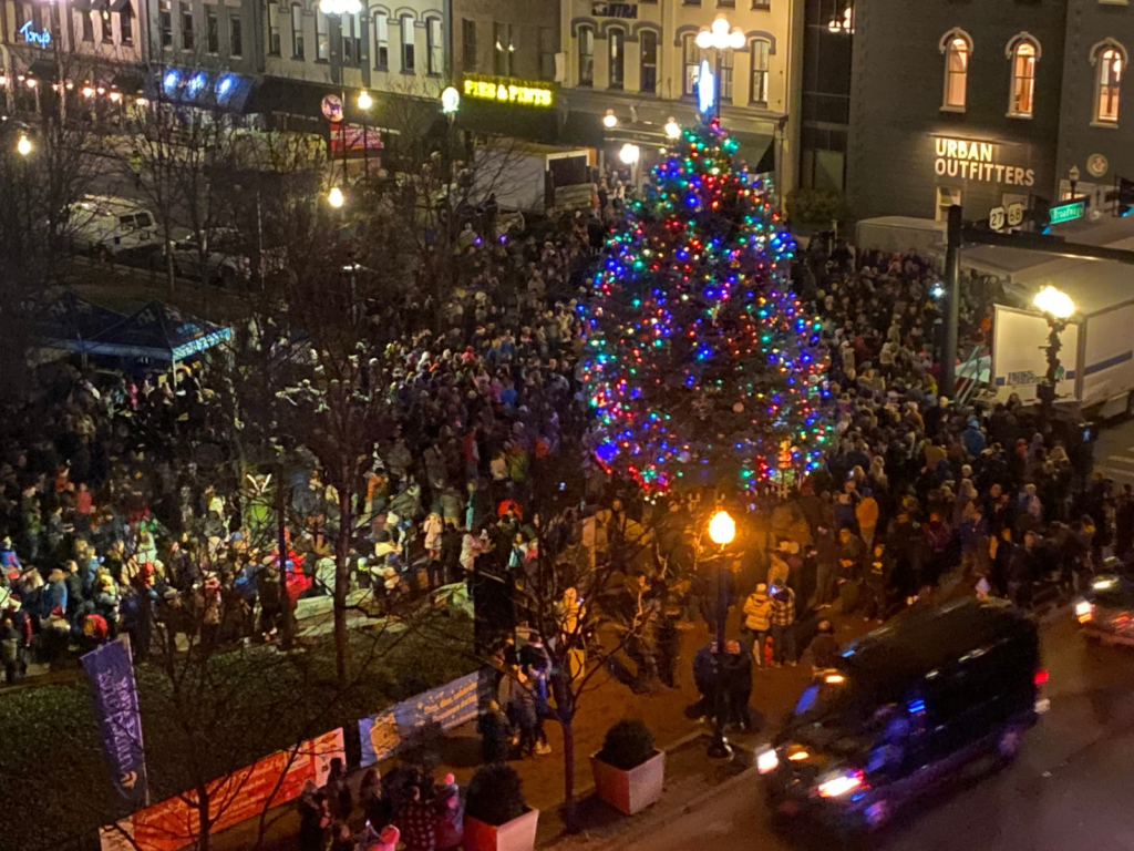 Downtown Lexington Tree Lighting & Menorah Lighting LexFun4Kids