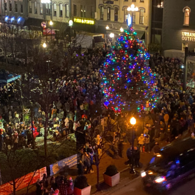 Downtown Lexington Tree Lighting & Menorah Lighting