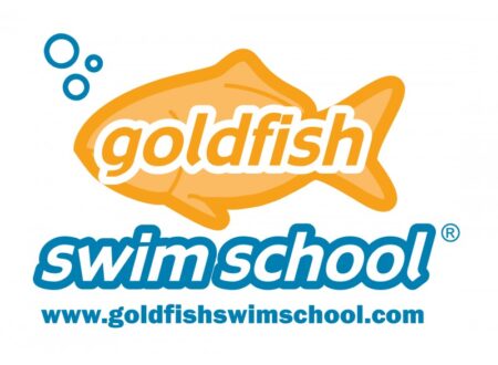 Goldfish swim school logo
