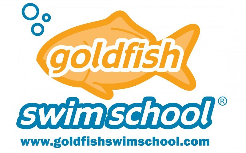 Goldfish swim school logo