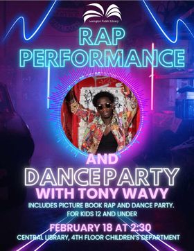 Rap Performance and Dance Party with Tony Wavy