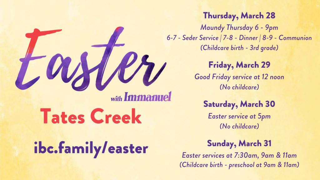 Easter Immanuel 24 