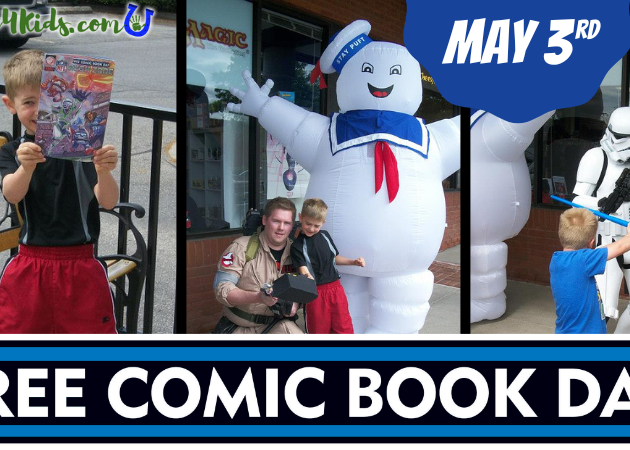 Comic Book Day May 3