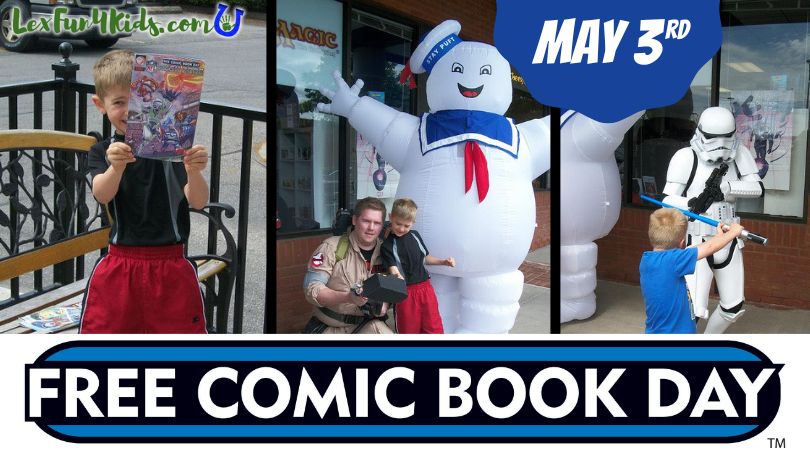 Comic Book Day May 3