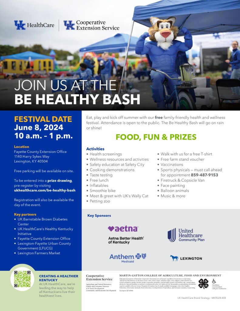 Be healthy bash info 2024