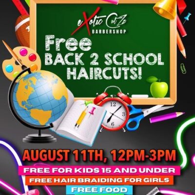 Back to School FREE Haircuts