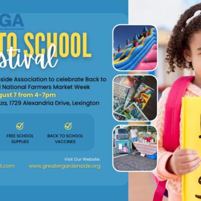 Greater Gardenside Market Back to School Festival