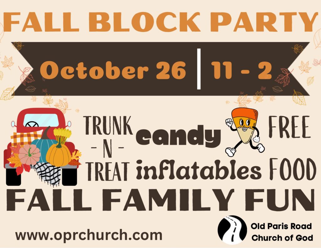 Fall block party 2024