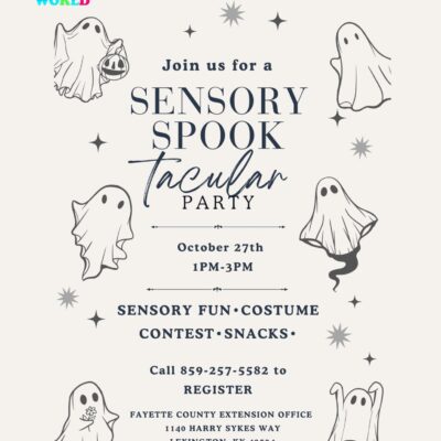 Sensory Friendly Spooktacular Party