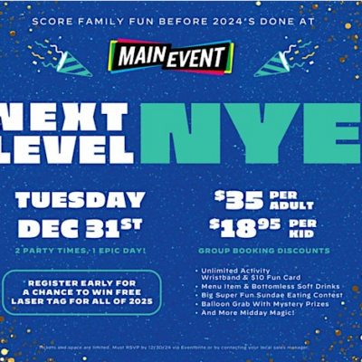 Main Event New Year's Eve Celebration