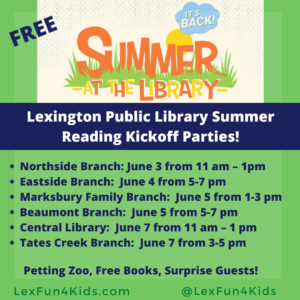 Summer Reading Kickoff Party