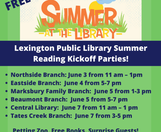 LPL Summer reading kickoff 2025