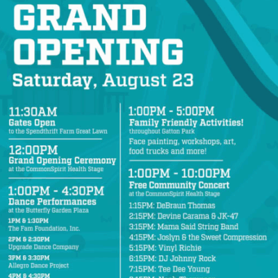 Gatton Park Grand Opening